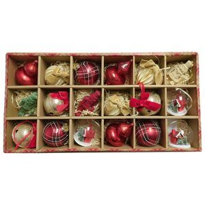 Member's Mark 18-Count Keepsake Ornament Collection - Classic Christmas